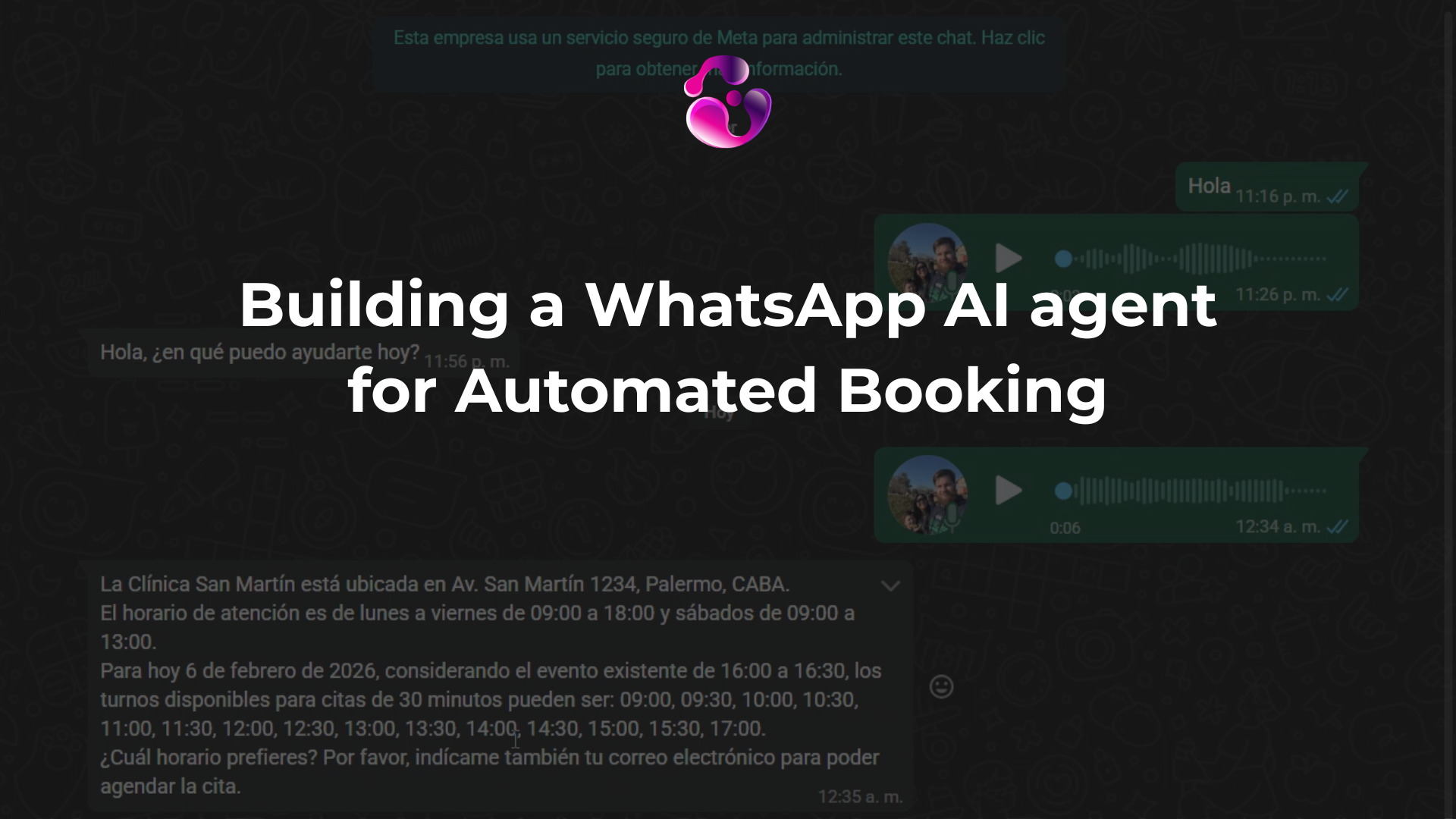Building a WhatsApp AI Agent for Automated Booking: Architecture and Design Decisions